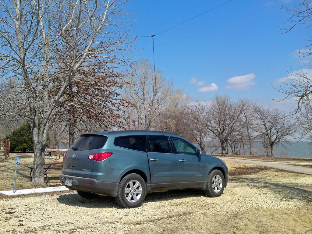 The shack and the antenna